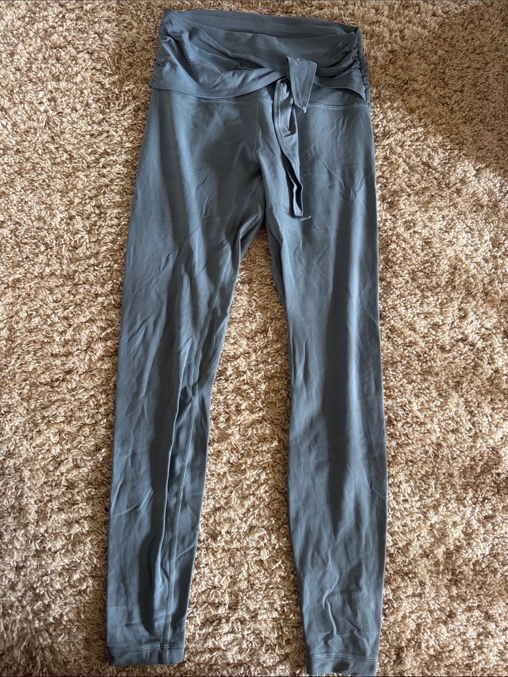 lululemon athletica Slate Gray Tie-Waist Joggers